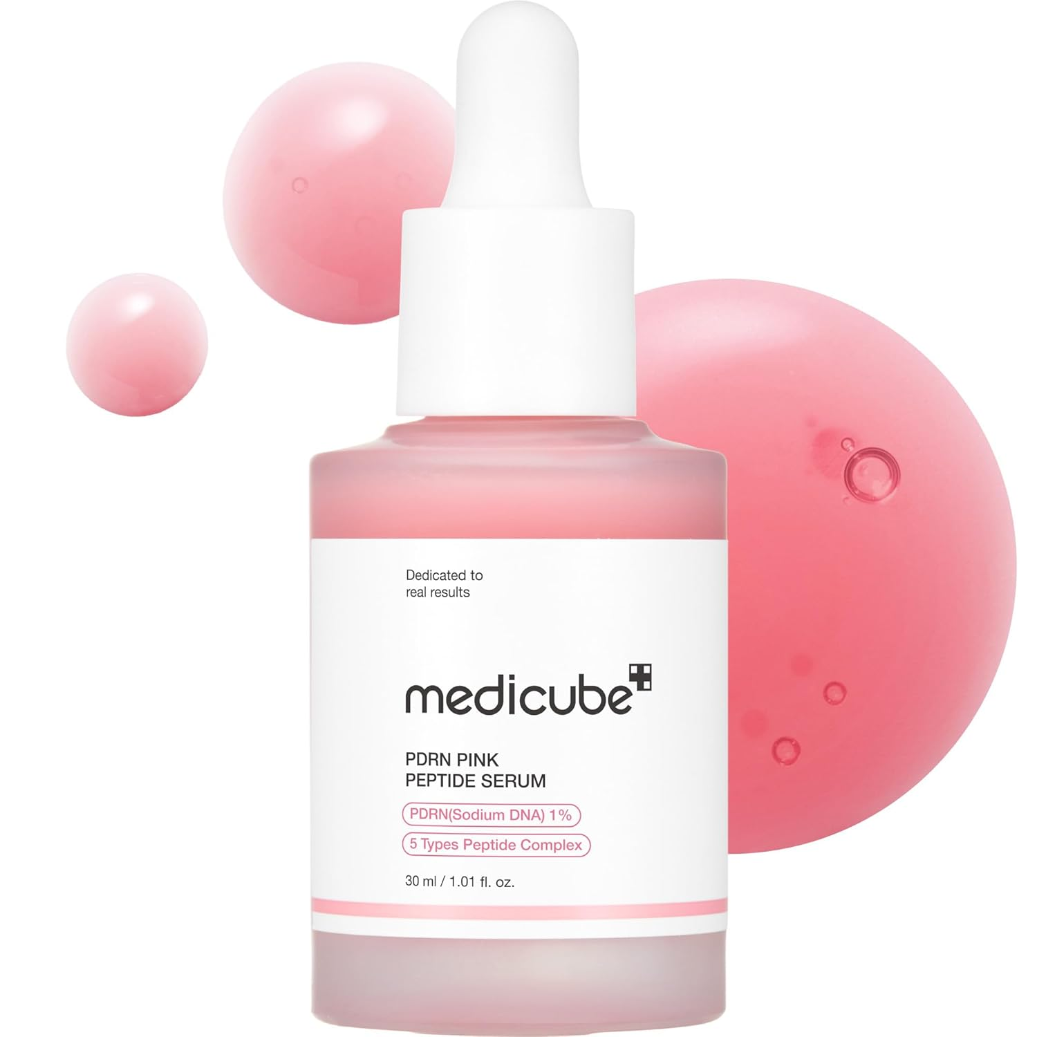 Medicube PDRN Pink Peptide Serum Salmon DNA Glow 1oz
